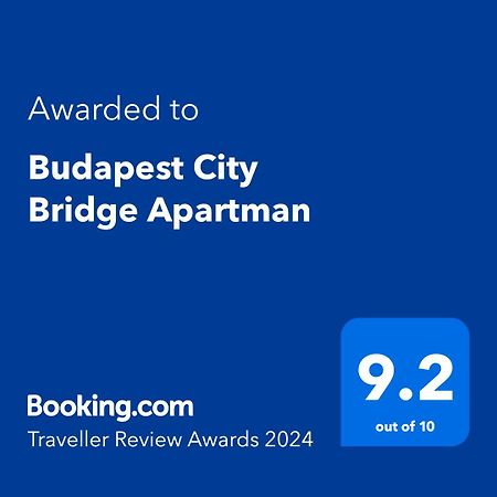 Budapest City Bridge Apartman Екстериор снимка